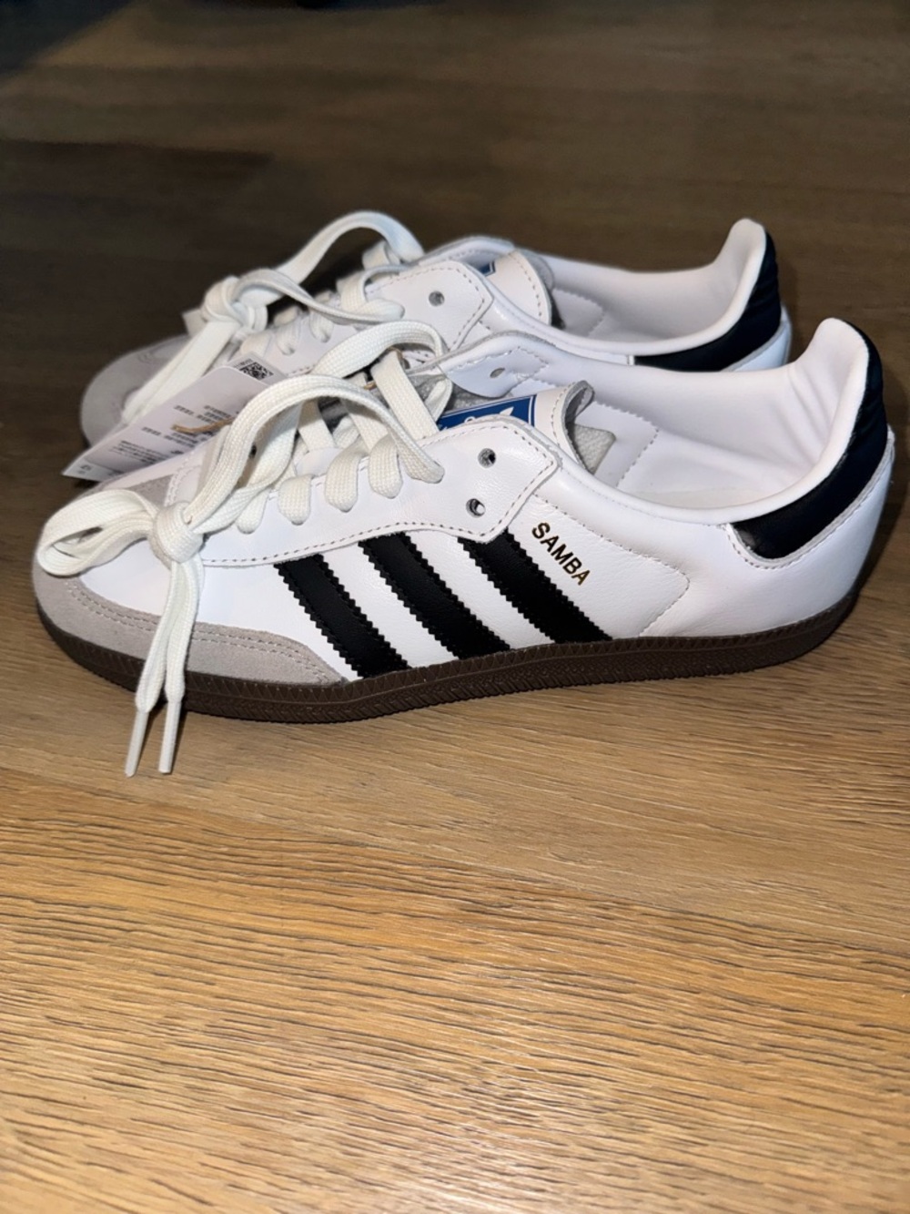 Adidas Samba OG Sneakers Women’s Size 5.5/Men’s Size 4 in White and Black. NWT